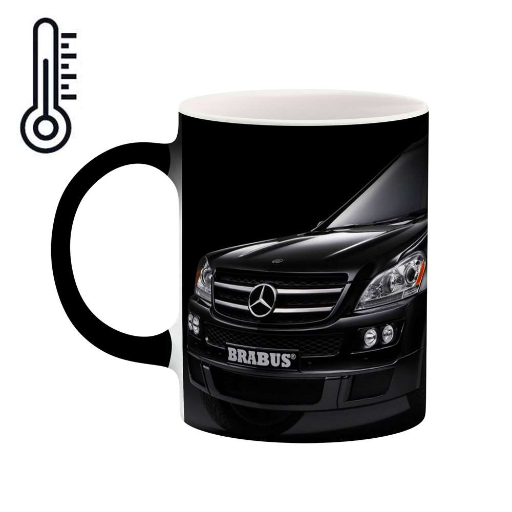 ماگ حرارتی طرح ماشین بنز مدل mgh11652