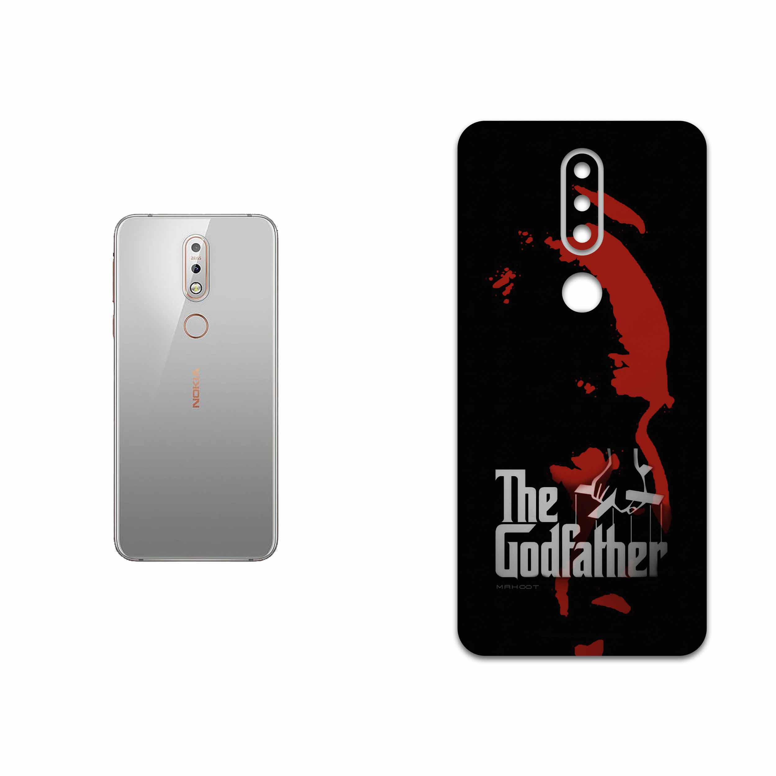 برچسب پوششی ماهوت مدل The Godfather مناسب برای گوشی موبایل نوکیا 7.1