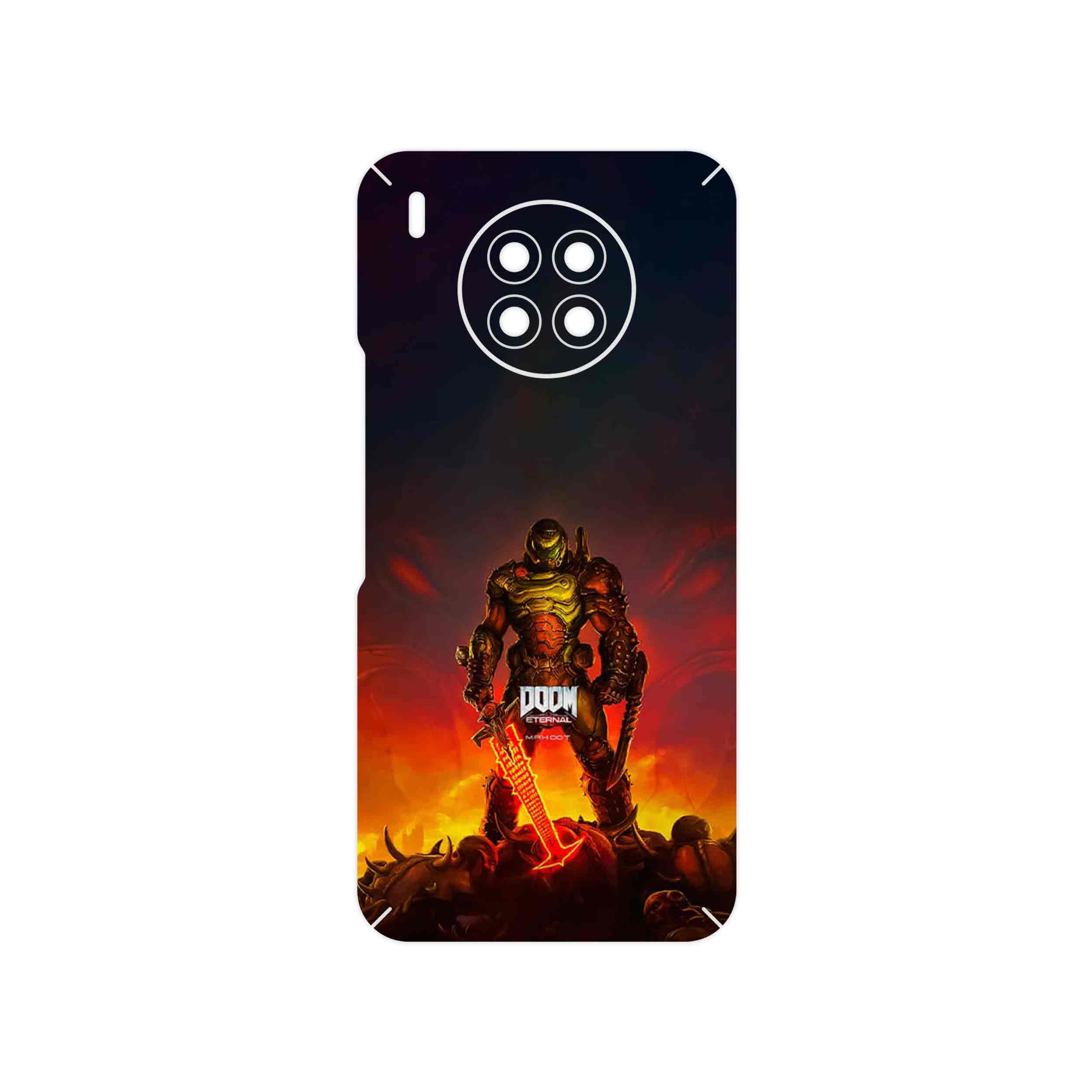 برچسب پوششی ماهوت مدل DOOM Game Series مناسب برای گوشی موبایل آنر 50 Lite