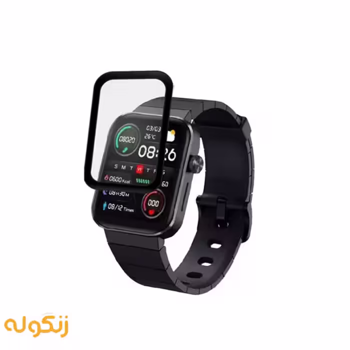 محافظ صفحه نمایش گلس مناسب ساعت هوشمند Mibro T1 - زنگوله