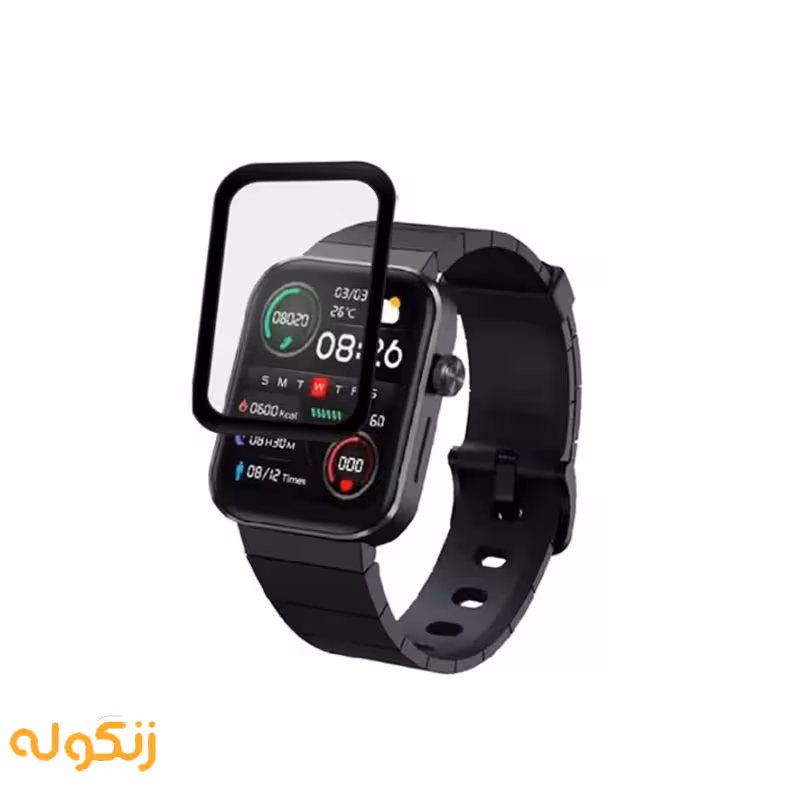 محافظ صفحه نمایش گلس مناسب ساعت هوشمند Mibro T1 - زنگوله