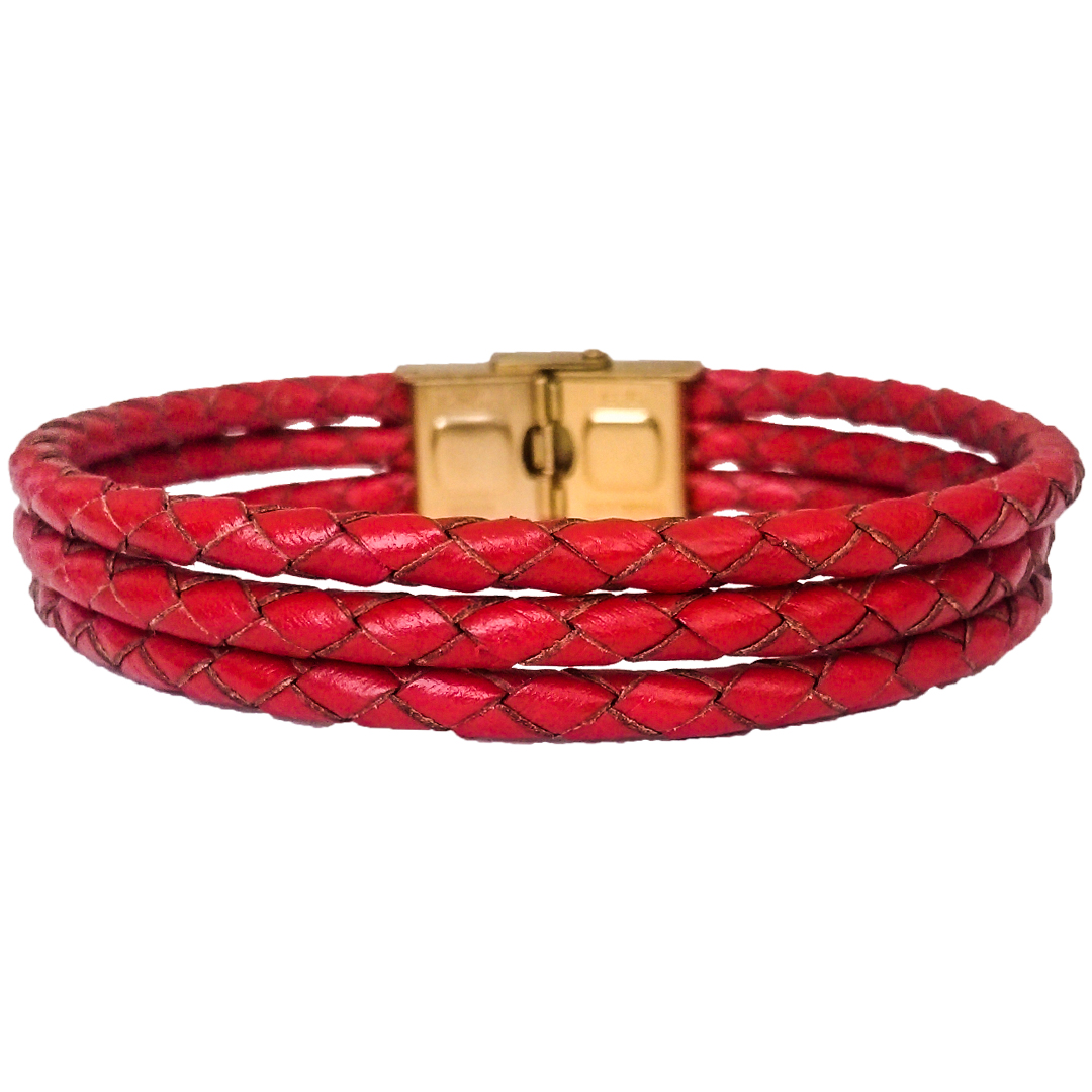  دستبند چرم وارک مدل دایان کد rb311