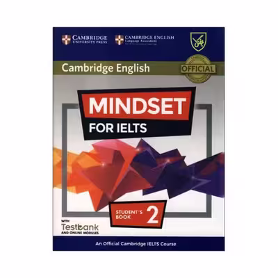 کتاب cambridge english mindset for ielts 2 اثر peter croswaite انتشارات جنگل
