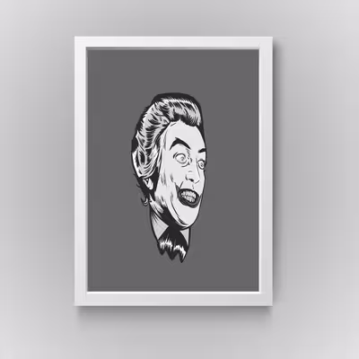 تابلو طرح دکوراتیو فانتزی مدل N1100