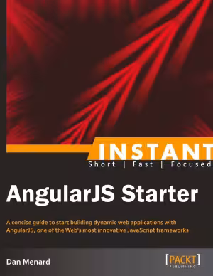 خرید و دانلود نسخه کامل کتاب Instant AngularJS Starter