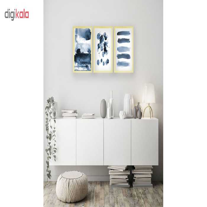 تابلو هیلما گالری کد HAP1876 CR مجموعه 3 عددی
