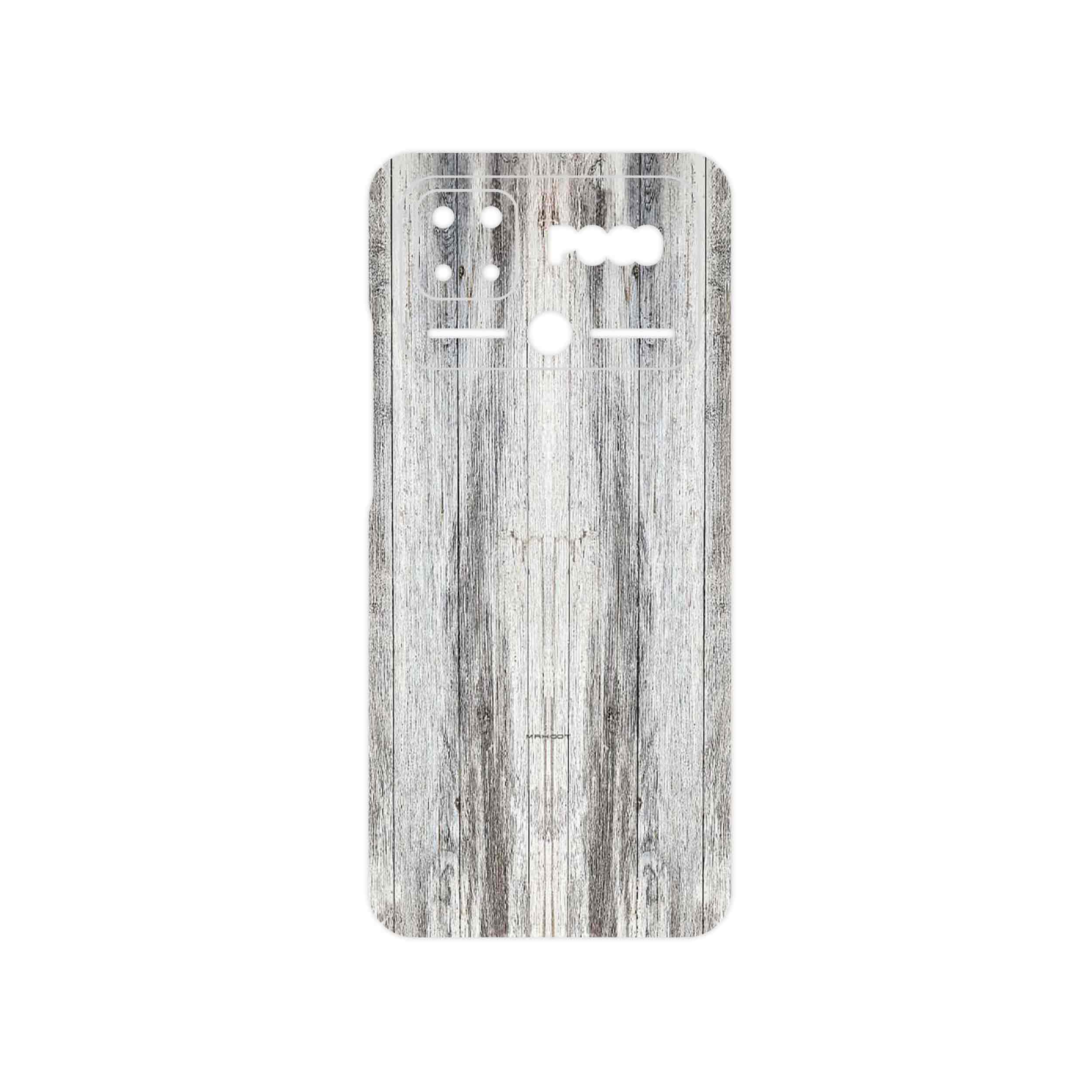 برچسب پوششی ماهوت مدل Wood Texture 8 مناسب برای گوشی موبایل شیائومی Poco C40