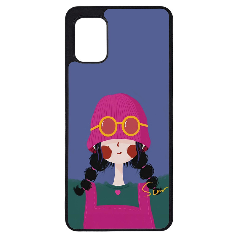 کاور طرح دختر کد G-108 مناسب برای گوشی موبایل سامسونگ Galaxy A31 | دیجی قاب دونی