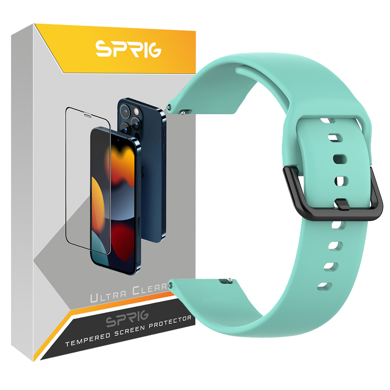 بند اسپریگ مدل SGK-SP مناسب برای ساعت هوشمند سامسونگ Galaxy Watch Active 2 40mm / Active 2 44mm