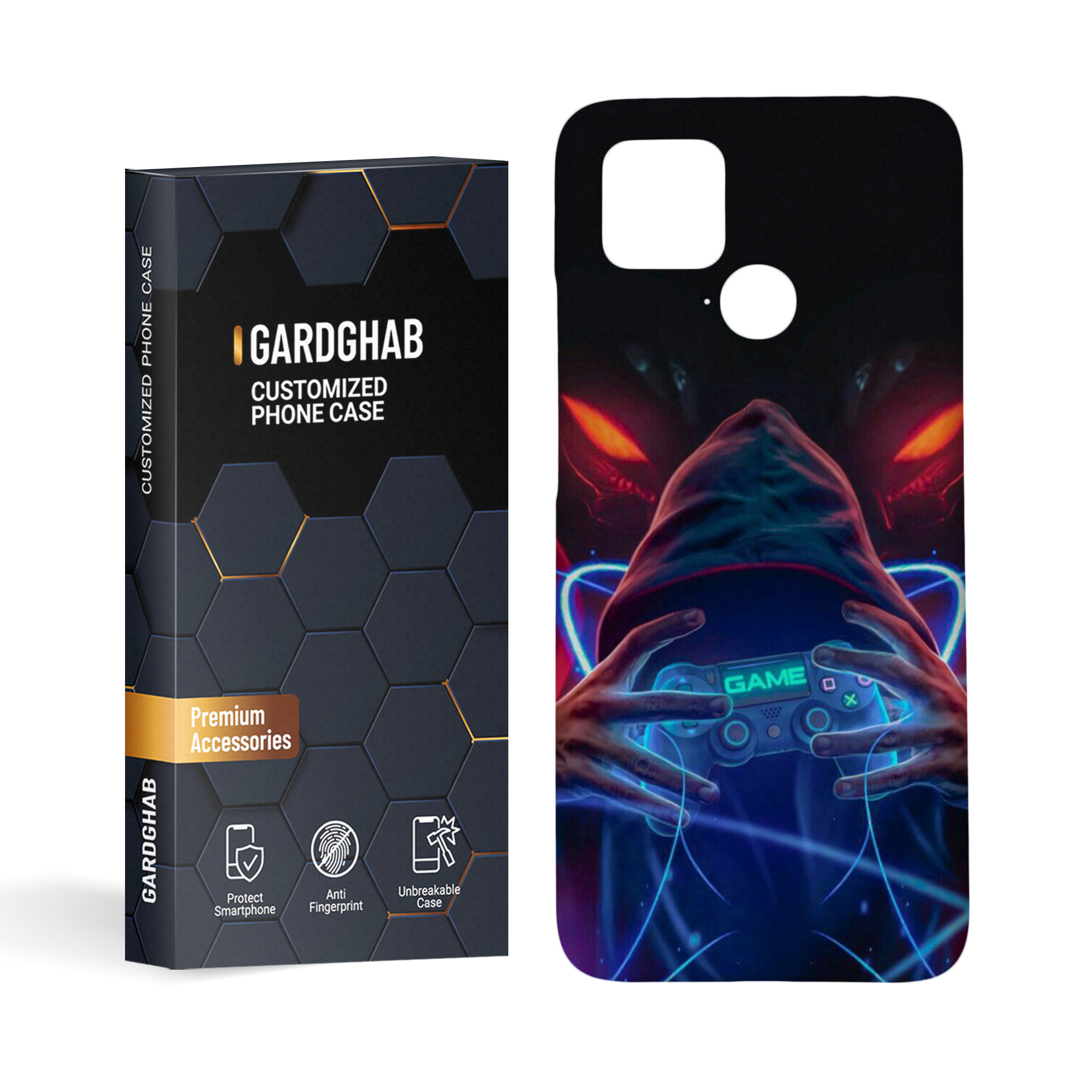 کاور گارد قاب مدل پسرانه مناسب برای گوشی موبایل شیائومی poco C40