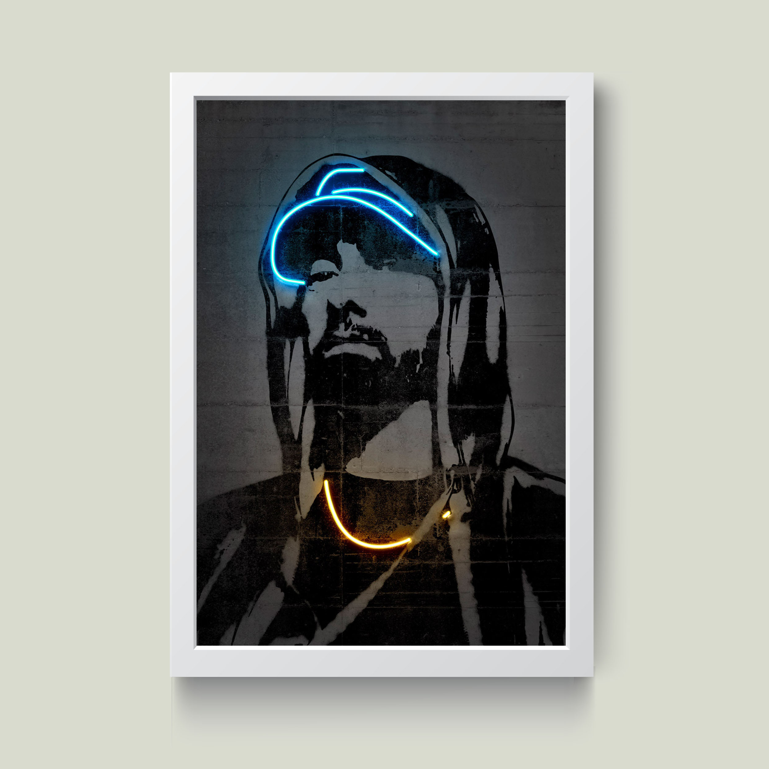 تابلو مدل Eminem امینم کدS2923-b