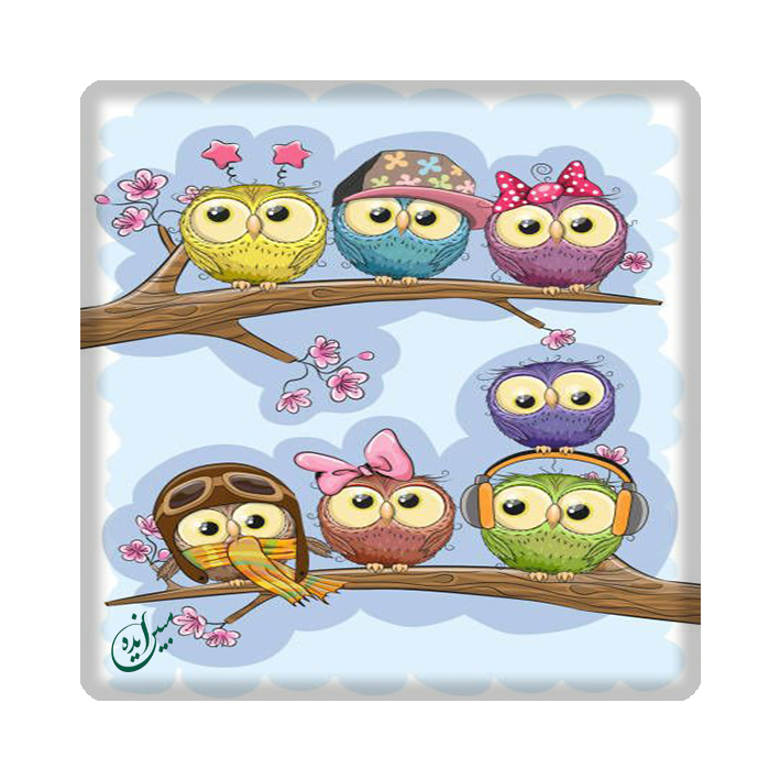 کاشی مبین ایده مدل جغد kh10 کد 551