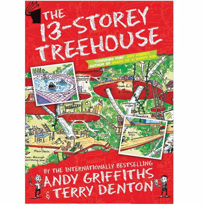 کتاب The 13-Storey Treehouse اثر Andy Griffiths انتشارات معیار علم