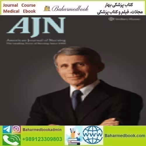 AJN American Journal of Nursing Volume 122 1 to 12 2022 TRU