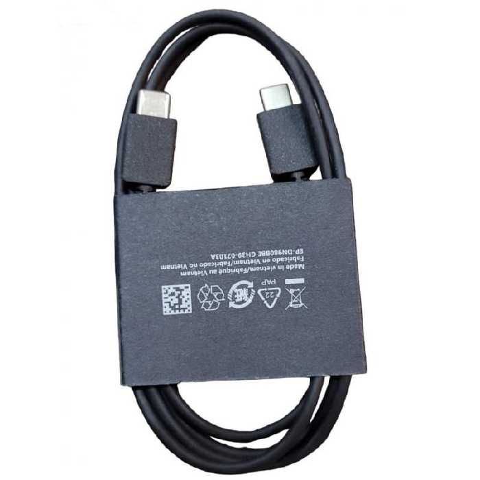 کابل دو سر type c فست شارژ ویتنامی رنگ سفید