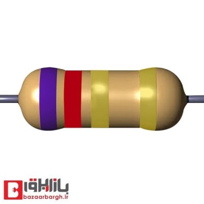 مقاومت 62 اهم 2 وات 5 درصد
