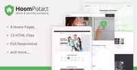 دانلود قالب اچ تی ام ال HoomPotact