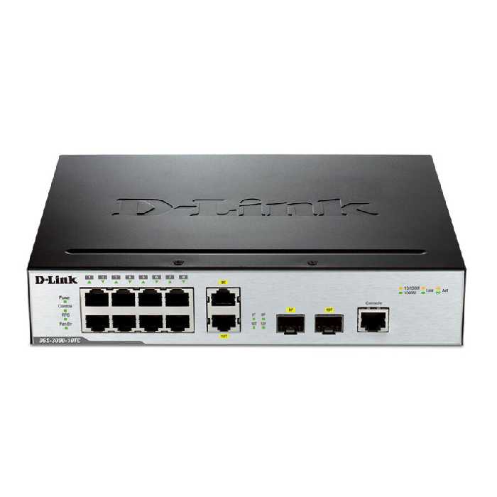 سوئیچ 10 پورت دی لینک DGS-3000-10TC