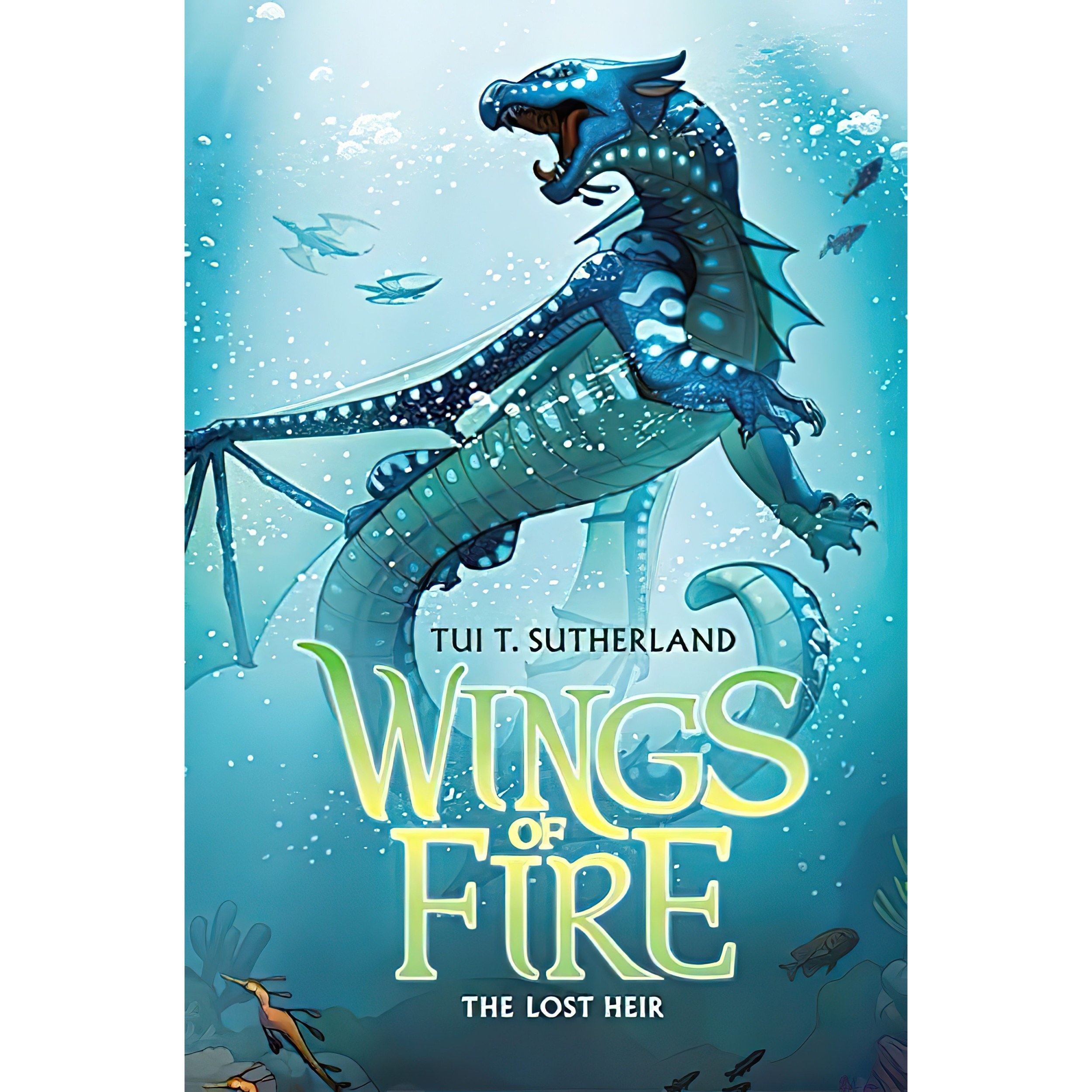 کتاب زبان اصلی The Lost Heir Wings of Fire اثر Tui T Sutherland