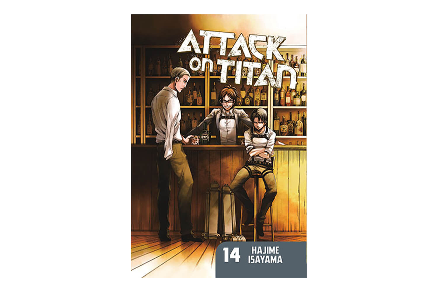 کتاب حمله به تایتان 14 (Attack on Titan)