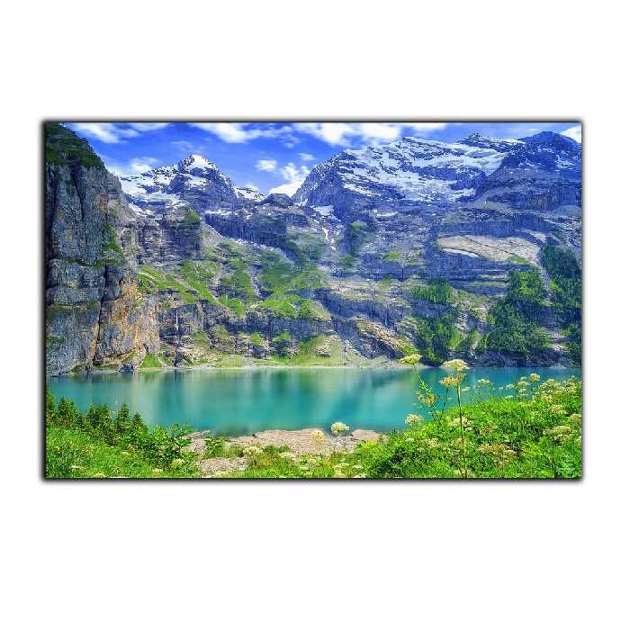 تابلو شاسی بکلیت طرح منظره دشت و کوهستان مدل SH-S2986