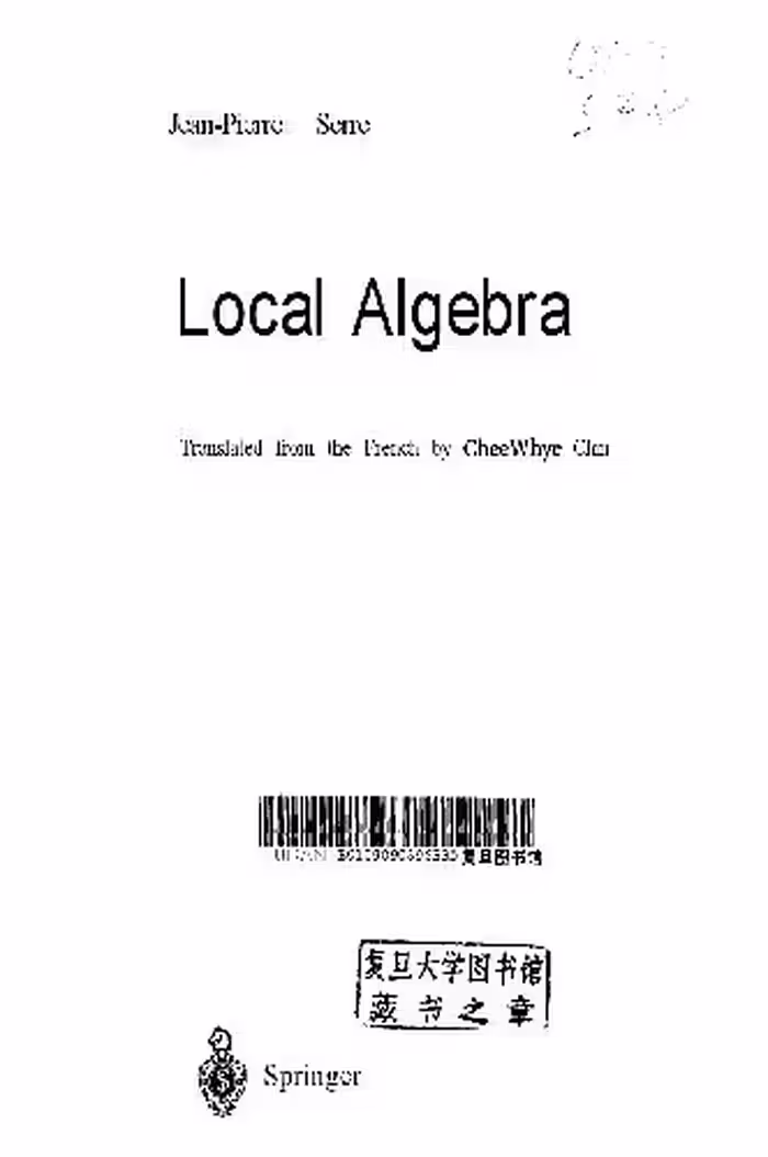 خرید و دانلود نسخه کامل کتاب Local Algebra - Multiplicities