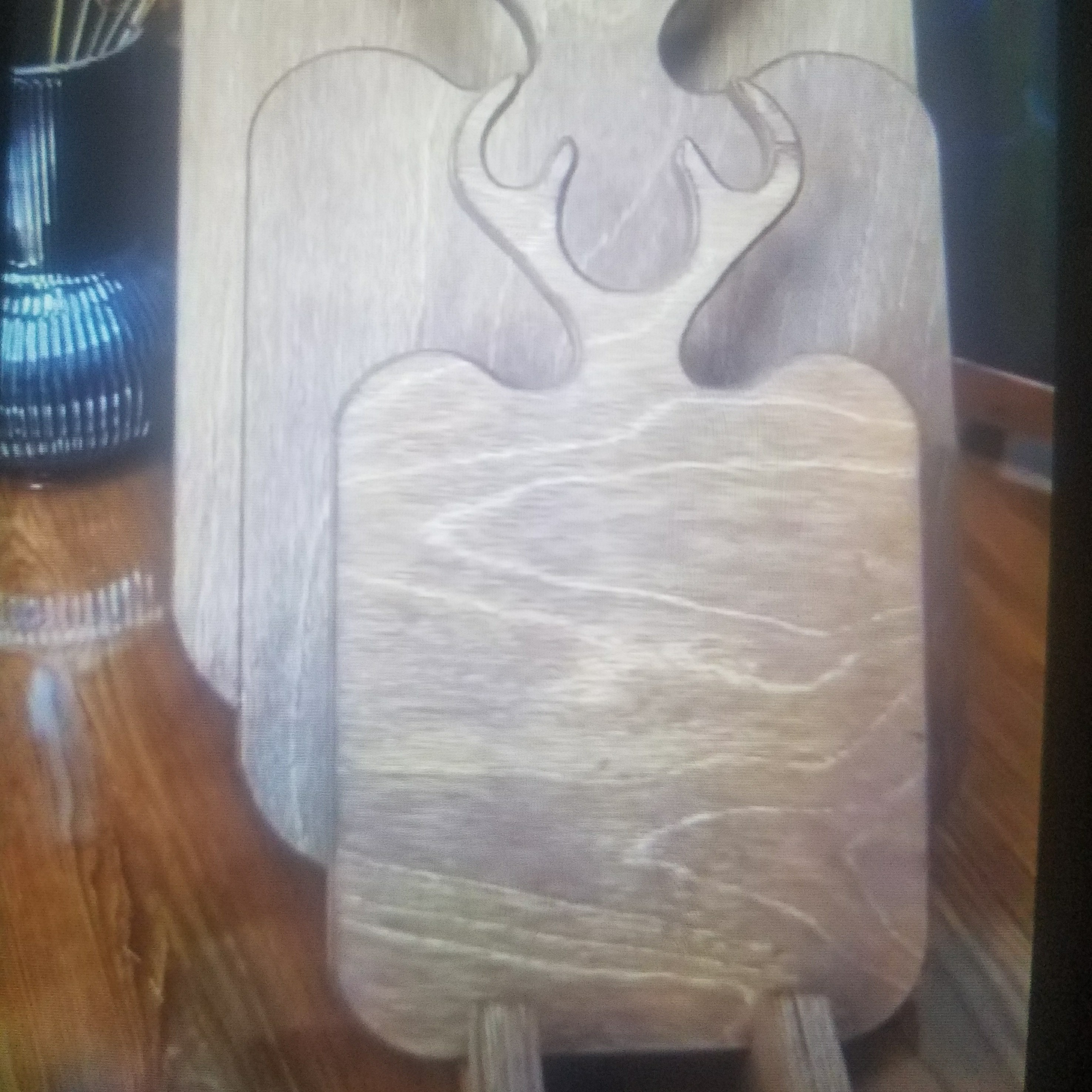 سه تیکه تخته سرو باهم