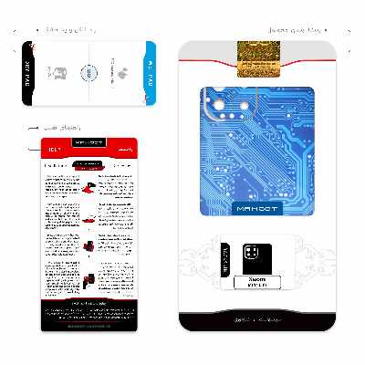 برچسب پوششی ماهوت مدل Blue-Printed-Circuit-Board مناسب برای گوشی موبایل شیائومی MI 11 LITE