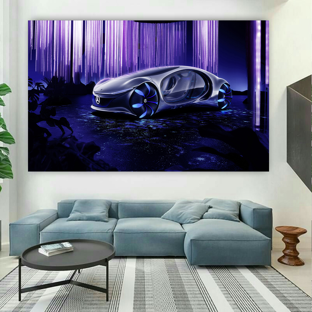 تابلو بوم طرح ماشین مدل Mercedes Benz Vision Avtr کد AR2500