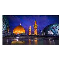 پرچم مدل گنبد حضرت اباالفضل العباس (ع) کد 5000148-140280