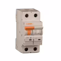 کلید مینیاتوری 40 آمپر یک پل + نول AC کانل کد B40-6KA-1P+N