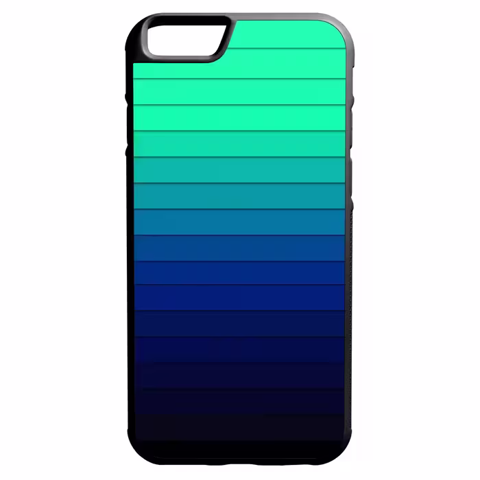 کاور طرح آبی مدل 0181 مناسب برای گوشی موبایل اپل iphone 6/6s