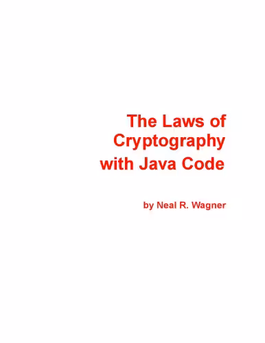 خرید و دانلود نسخه کامل کتاب The laws of cryptography with Java code