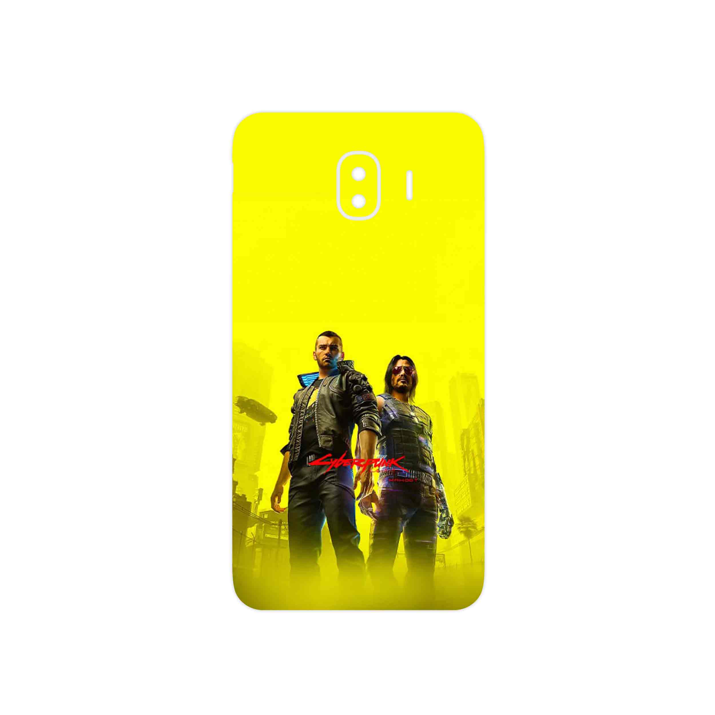 برچسب پوششی ماهوت مدل Cyberpunk Game Series مناسب برای گوشی موبایل سامسونگ Galaxy J4