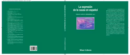 خرید و دانلود نسخه کامل کتاب La expresión de la causa en español