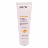 کرم ضدآفتاب لیپورکس spf50 مدل بی رنگ مناسب پوست خشک و حساس حجم 40 میل