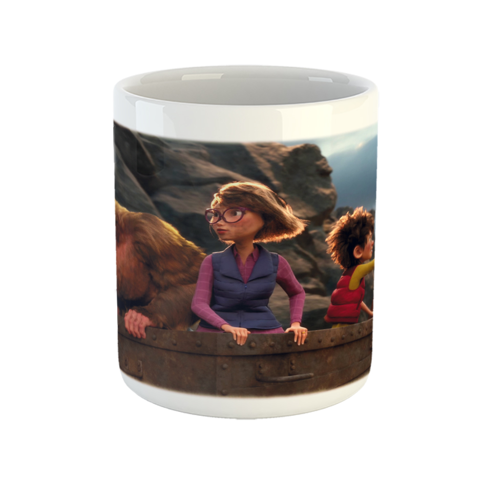 ماگ طرح کارتون خانواده پاگنده Bigfoot family کد 011