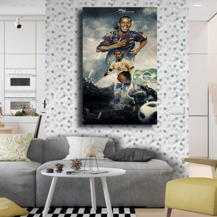 تابلو شاسی مدل رونالدینیو کد 18 | دنیای قاب