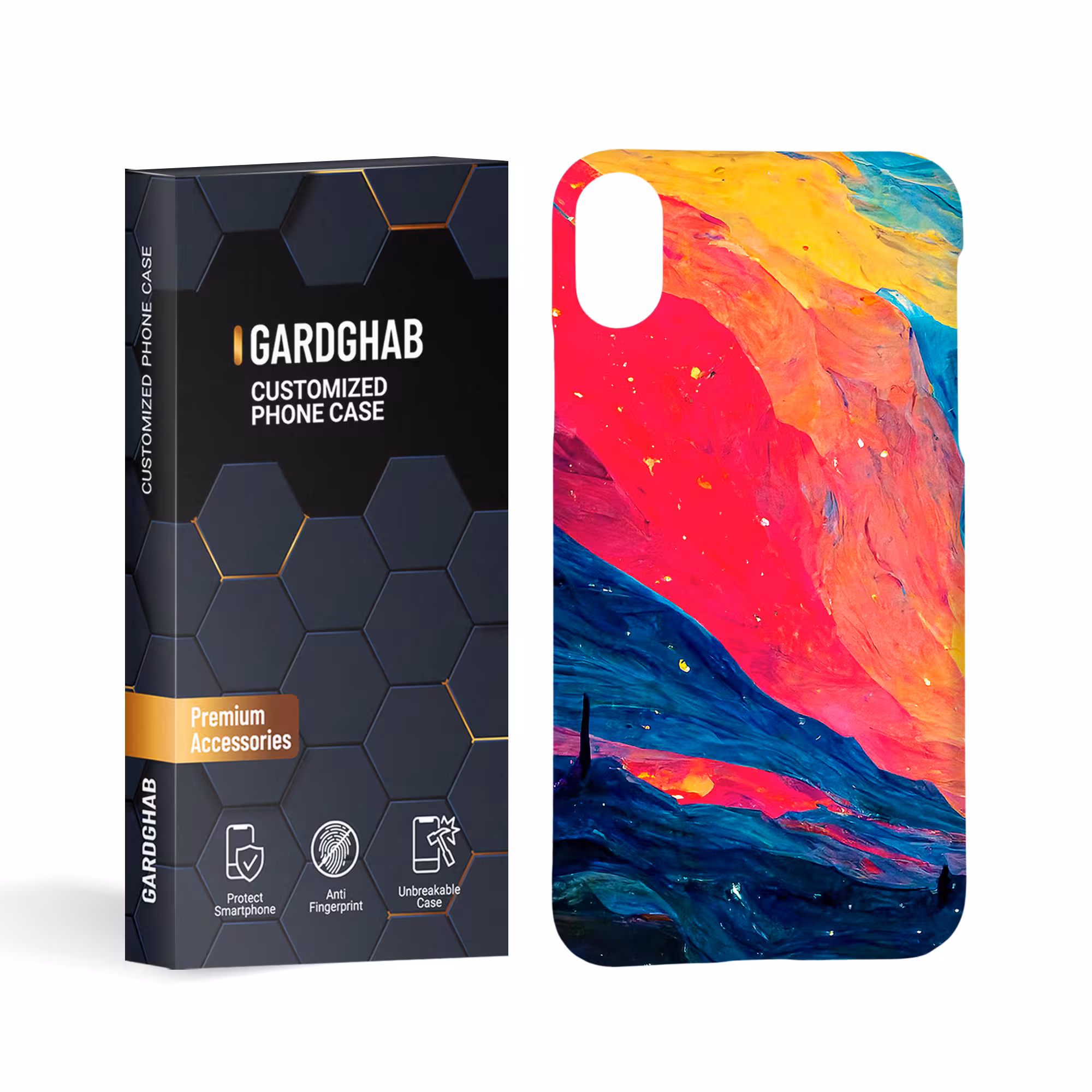 کاور گارد قاب مدل فانتزی مناسب برای گوشی موبایل اپل iphone x\xs