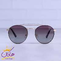 عینک آفتابی پورشه مردانه فریم گرد طلایی AD076/2