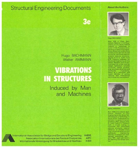  دانلود کتاب Vibrations In Structures - Induced By Man And Machines, 1987 - دانلود کتاب های دانشگاهی