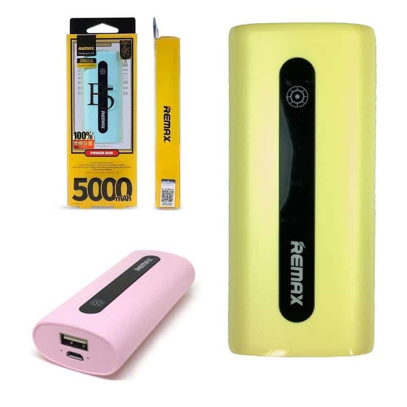 پاور بانک 5000 میلی آمپر ساعت ریمیکس مدل proda(رنگ سفید)