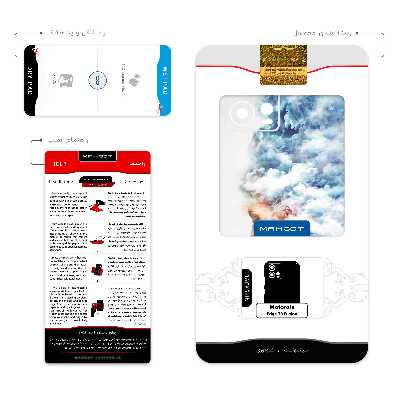 برچسب پوششی ماهوت مدل Women and the Cloud Digital Art مناسب برای گوشی موبایل موتورولا Edge 30 Fusion