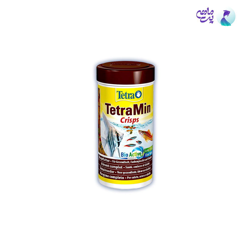 غذای کریسپی ماهیان تترا TetraMin Crisps وزن 55 گرم