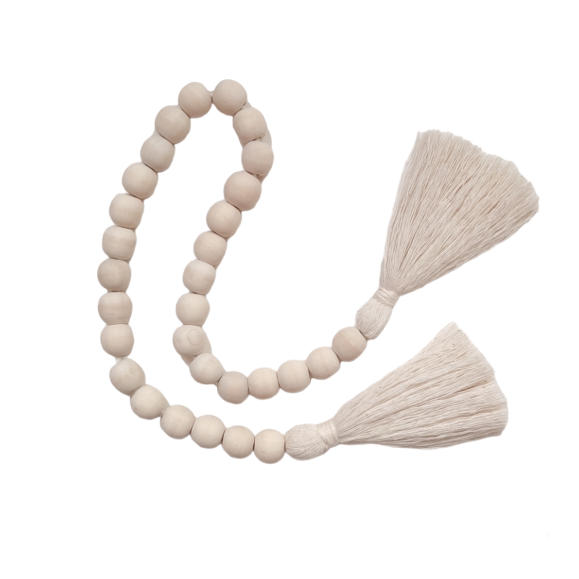 دکوری مدل ریسه مهره چوبی