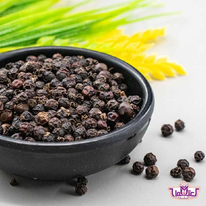 فلفل سیاه دانه درشت  یک کیلویی (دانه فلفل سیاه )