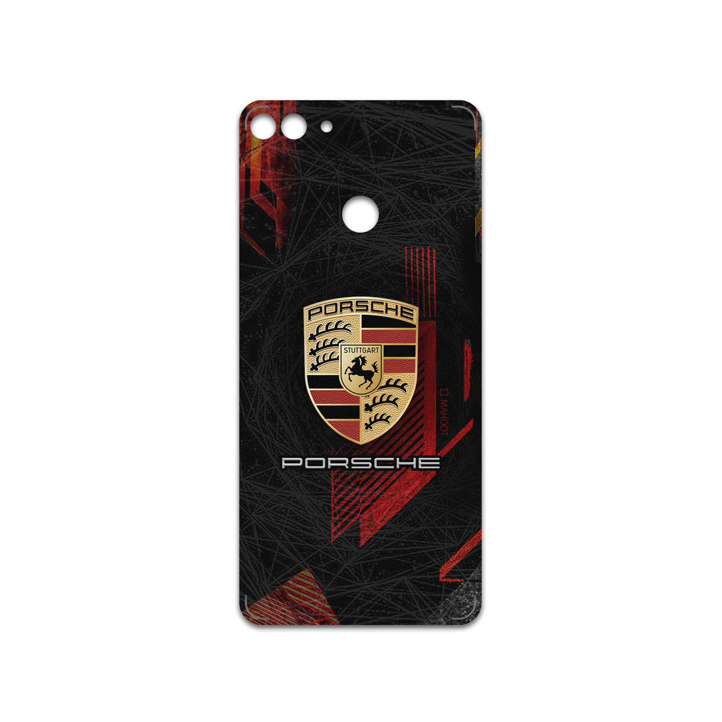 برچسب پوششی ماهوت مدل Porsche مناسب برای گوشی موبایل هوآوی Y9 2018