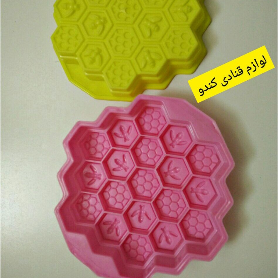 قالب ژله طرح کندو پلاستیکی