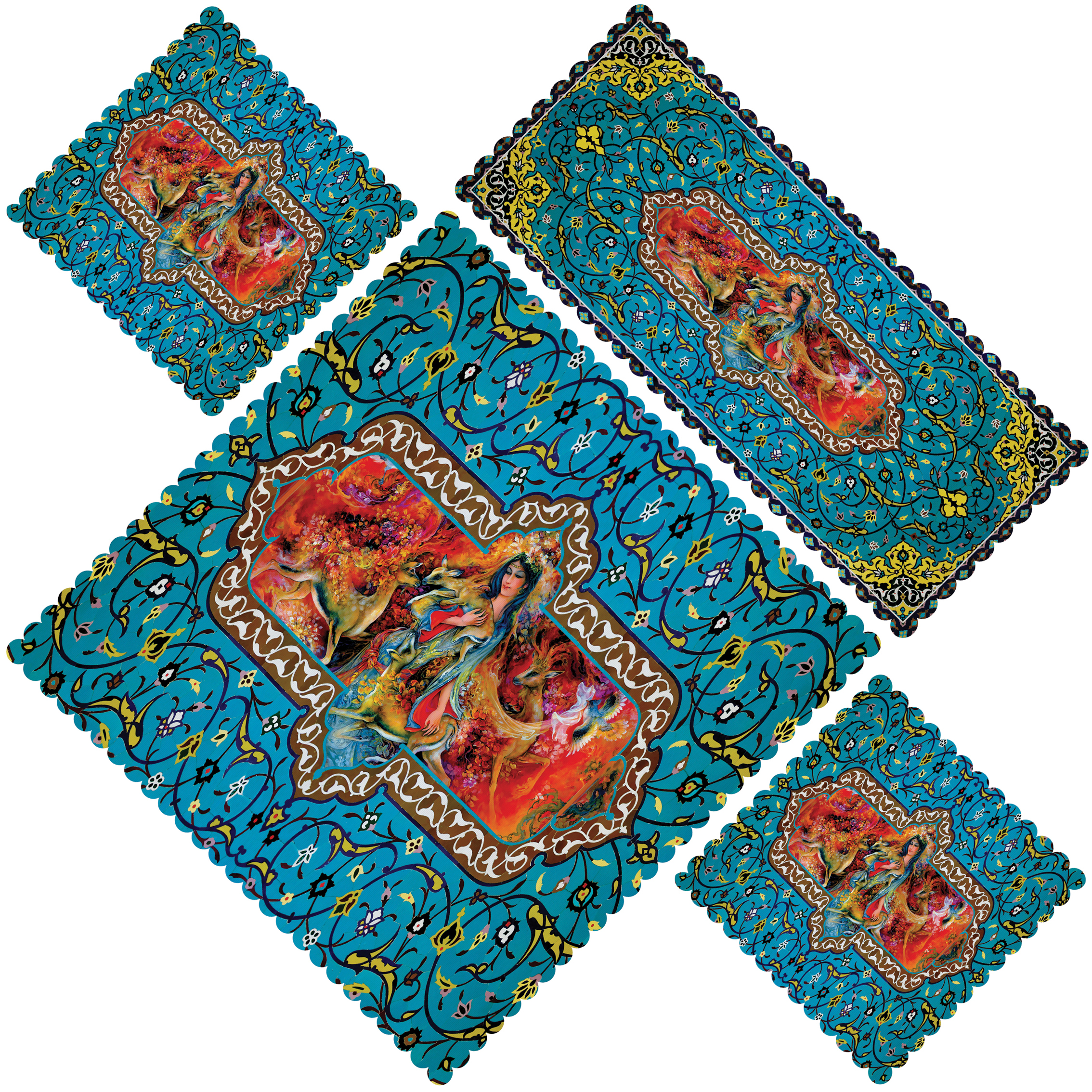 ست رومیزی 4 تکه مدل S31-42418