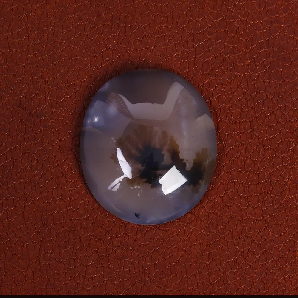 نگین عقیق شجر کد 21360 - جواهری مشاهیر